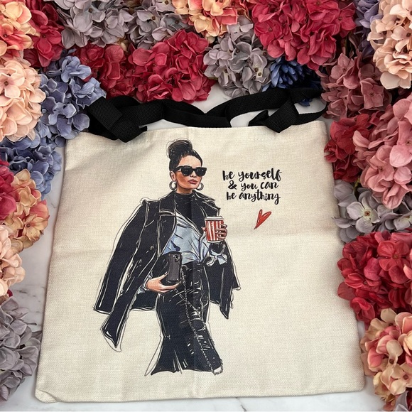 Eco-Friendly High Fashion Strong Woman Folding Tote Bag - Picture 6 of 15